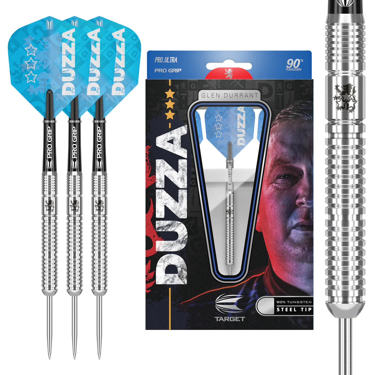 Target Glen Durrant 90% Tungsten Steel Tip Darts – JLO Darts
