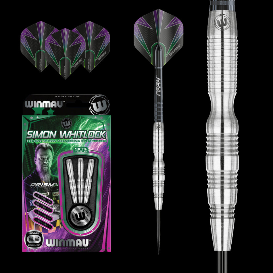 Winmau Simon Whitlock (Silver) 90% Tungsten