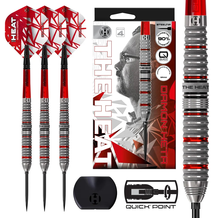 Harrows Damon Heta Series 4 90% Tungsten QP Steel Tip Darts