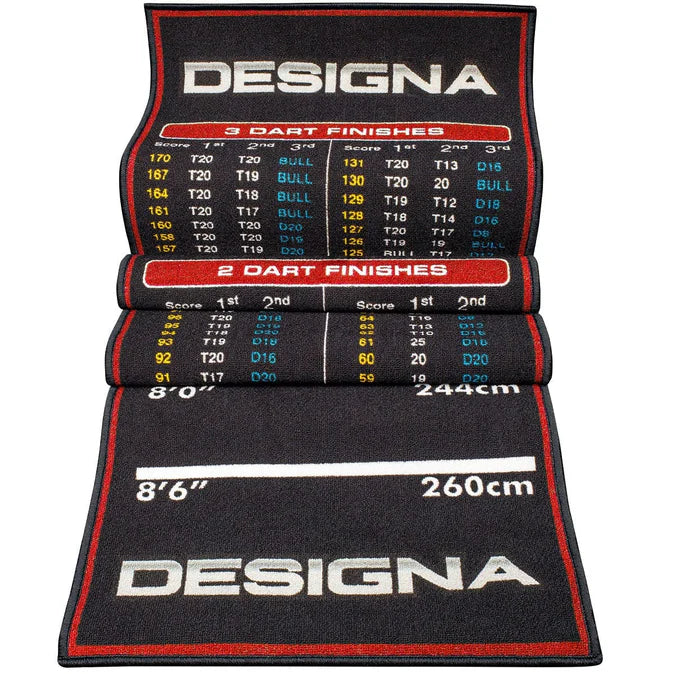 Designa Checkouts Carpet Mat Non Slip Back 290cm X 60cm
