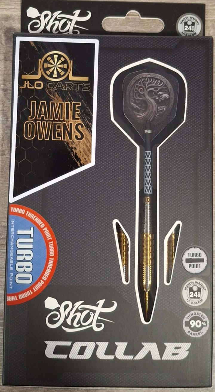 Shot Collab Jamie Owens JLO Darts