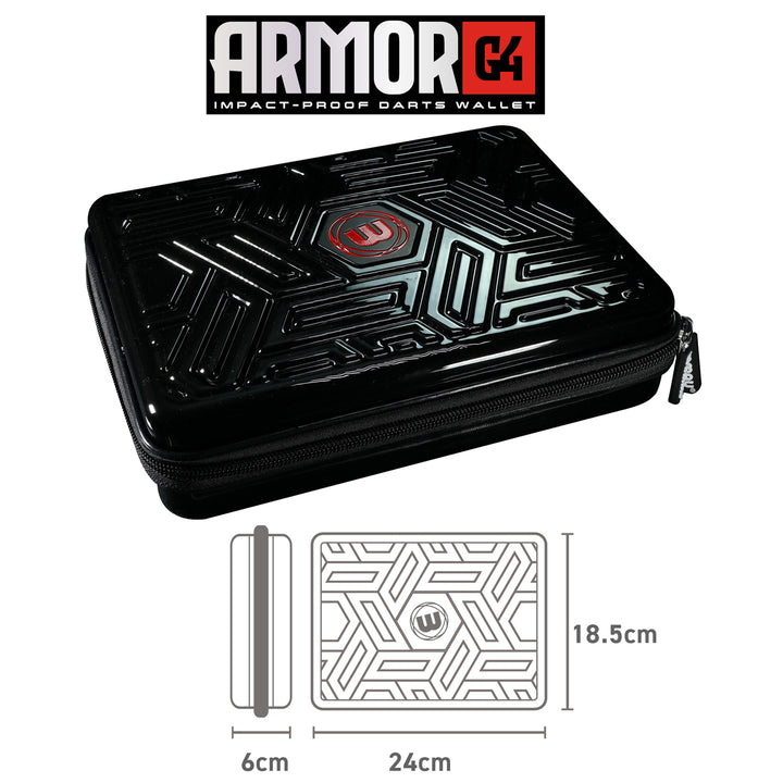 Winmau Armor G4 Black Dart Wallet