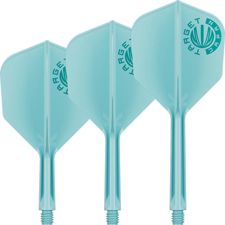Target Japan Logo Aqua K-Flex No6 Integrated Flights & Shafts