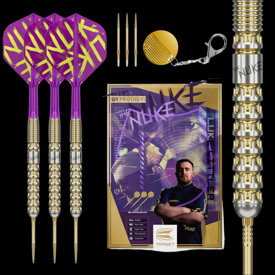 Taget Luke Littler G1 Prodigy 90% Tungsten