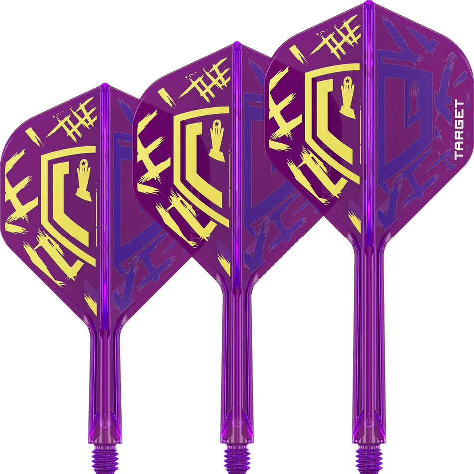 Target Luke Littler World Champion K-Flex One Piece Dart Flights