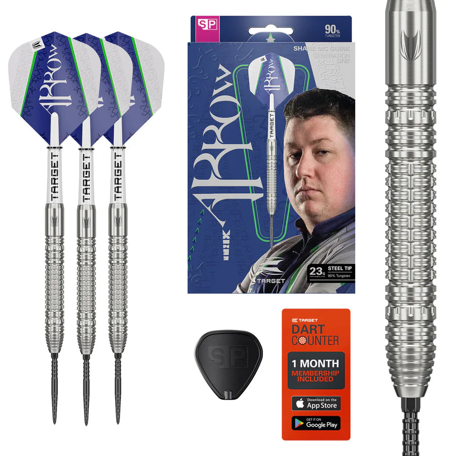 Shane McGuirk 90% Tungsten SP Steel Tip Darts