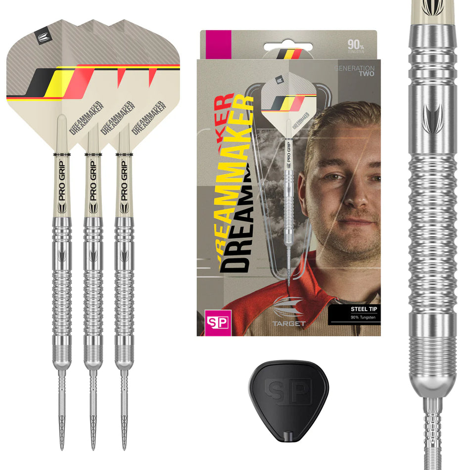 Target Dimitri van den Bergh G2 90% Tungsten Steel Tip Darts