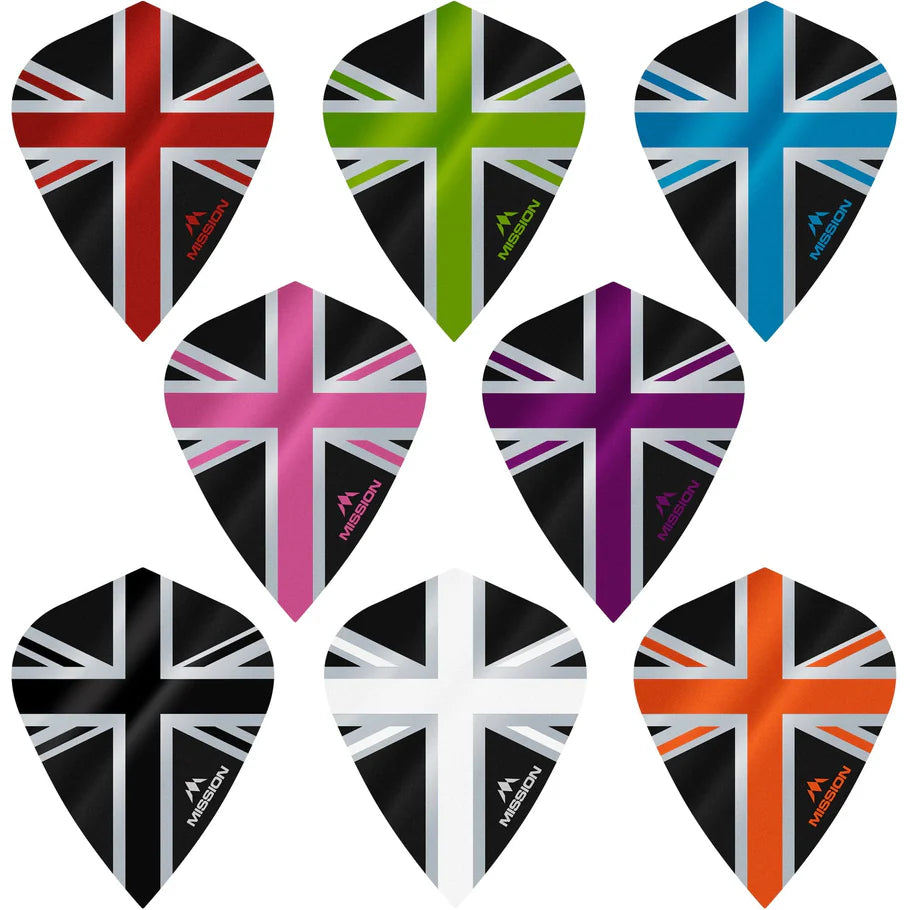 Mission Alliance Union Jack Dart Flights - Kite