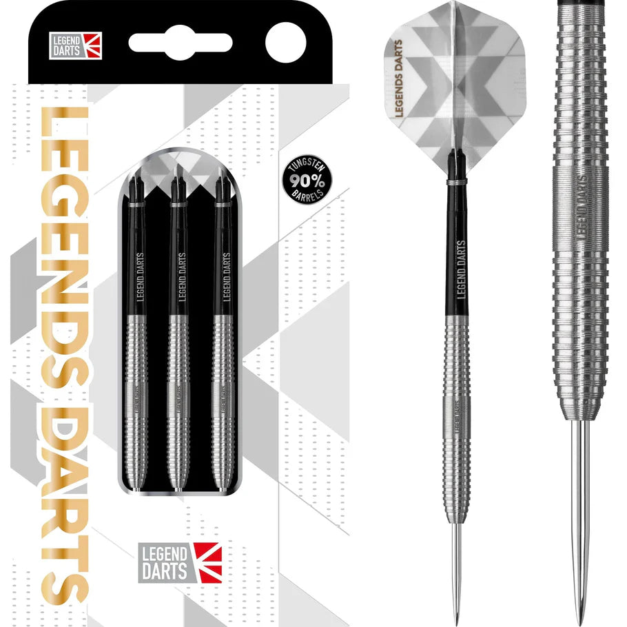 Legend Darts Steel Tip 90% Tungsten - Pro Series - V1 - Ringed Micro Cut