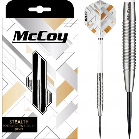 McCoy Stealth 90% Steel Tip Tungsten Silver