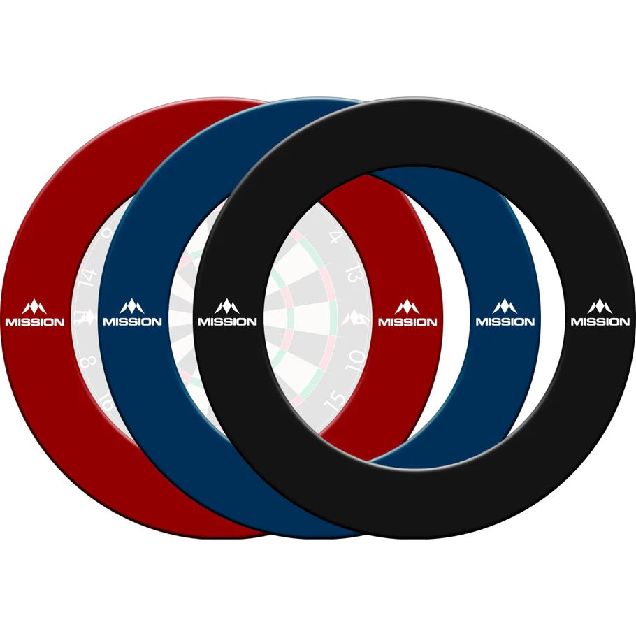 Mission Dartboard Surround Pro - Heavy Duty - with Logo