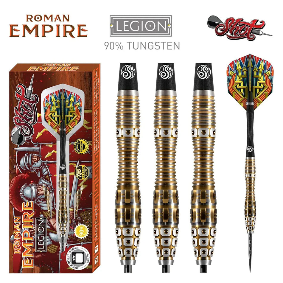 Shot Roman Empire Legion 90% Tungsten Steel Tip Darts