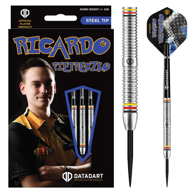 Datadart Ricardo Pietreczko Darts Steel Tip - 80% Tungsten