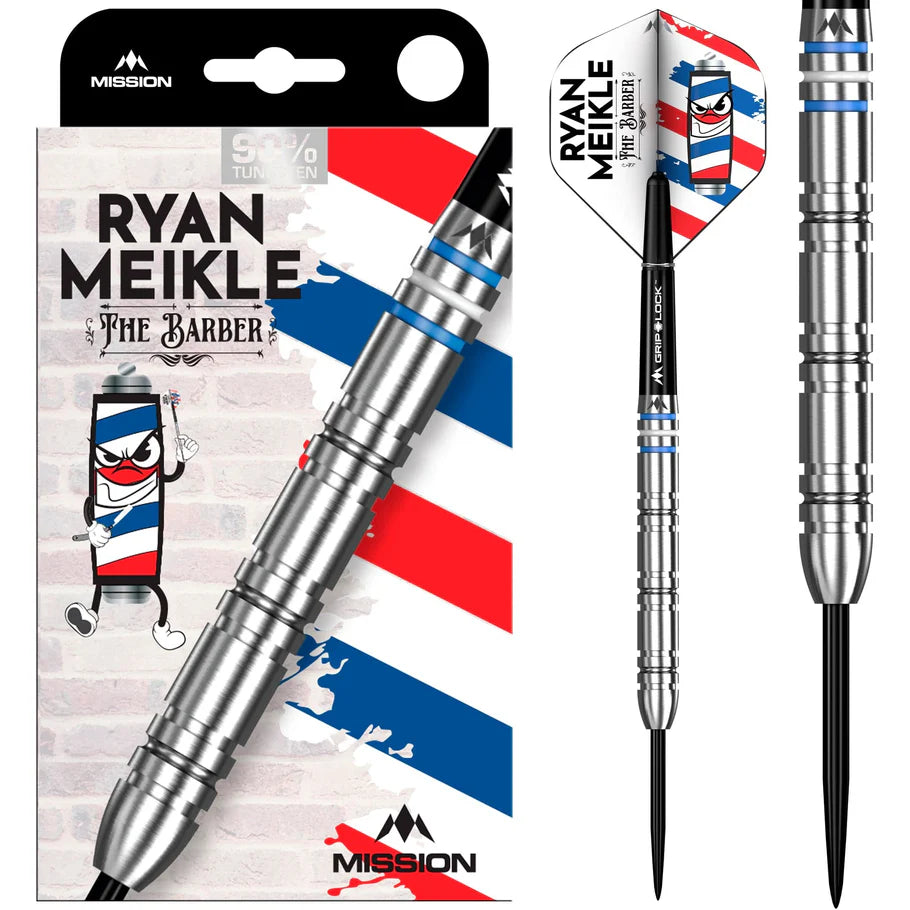 Mission Ryan Meikle Darts Steel Tip 90% Tungsten