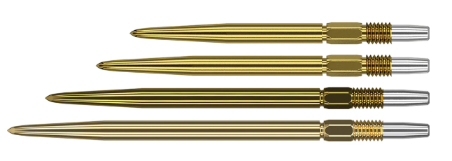 Target Swiss Plain Replacement Dart Points Gold