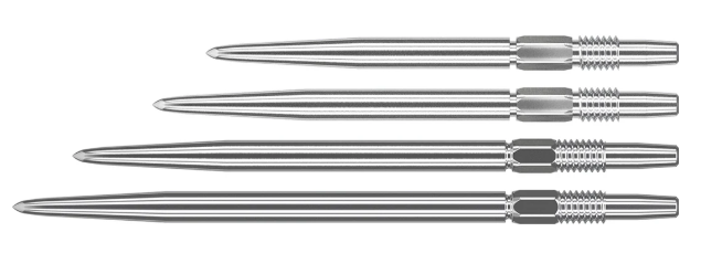 Target Swiss Plain Replacement Dart Points Silver