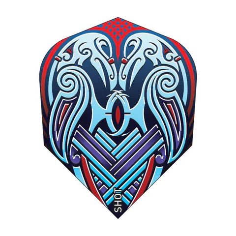 Shot Viking Raven Blue Standard No6 Flights