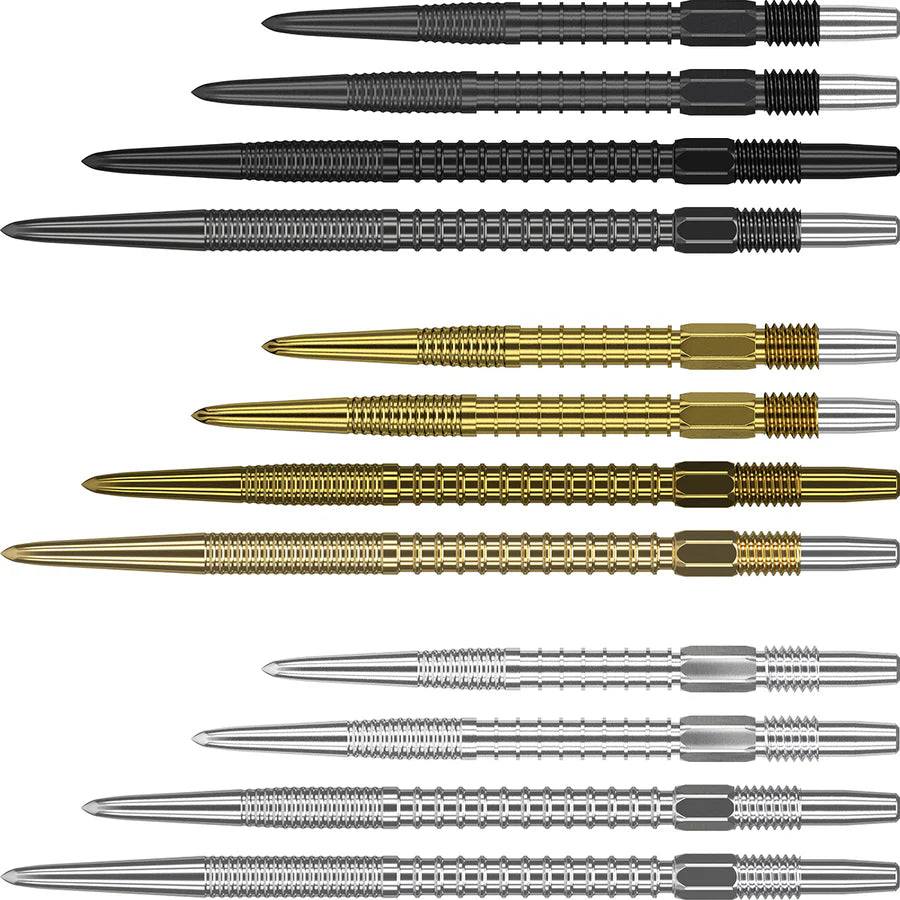 Swiss Firepoint Replacement Dart Points by Target in black