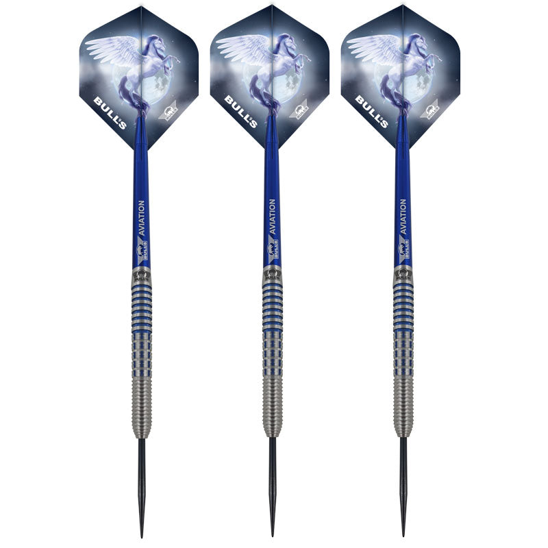 Bulls Blue Pegasus Darts - Steel Tip - 95% - Style A