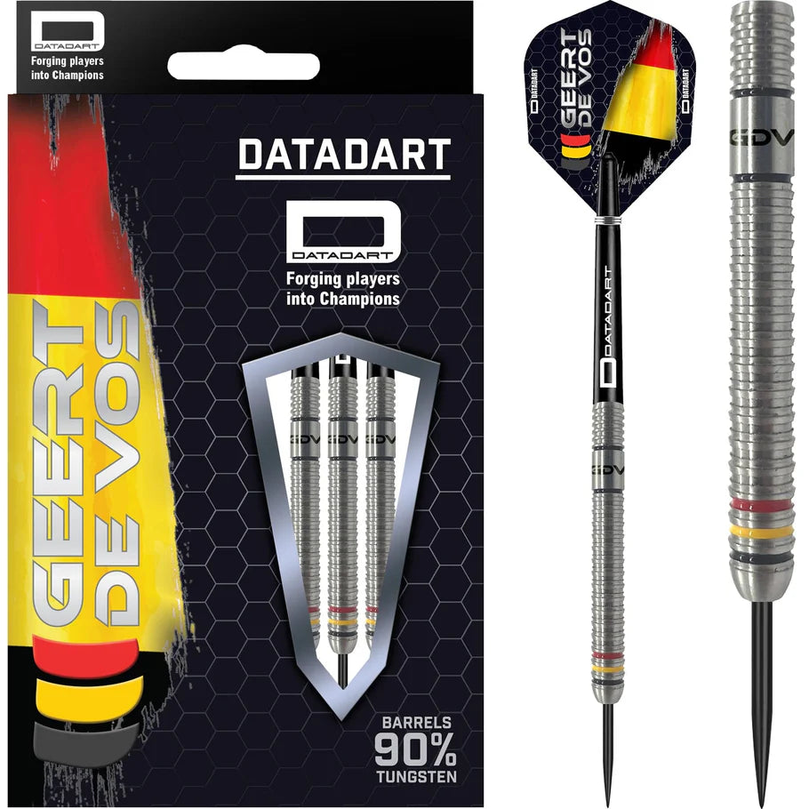 Datadart Geert De Vos Darts Steel Tip - 90% - GDV - Natural