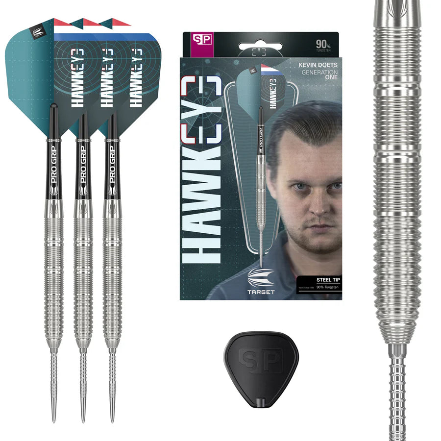 Target Kevin Doets 90% Tungsten SP Steel Tip Darts