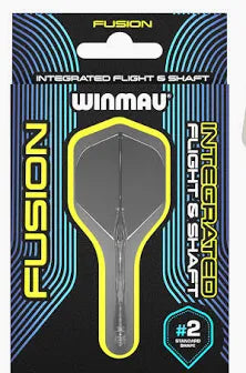 Winmau Fusion Integrated Flight & Shaft - Grey