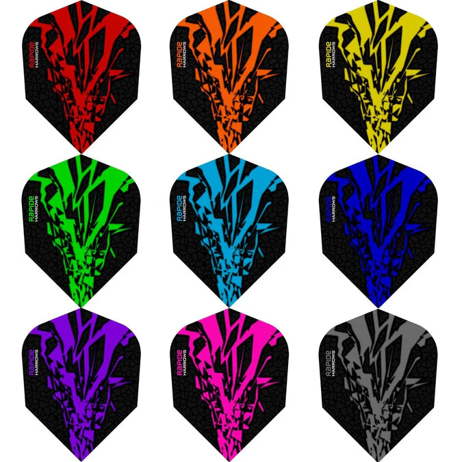 Dart Flights Harrows Rapide X Standard