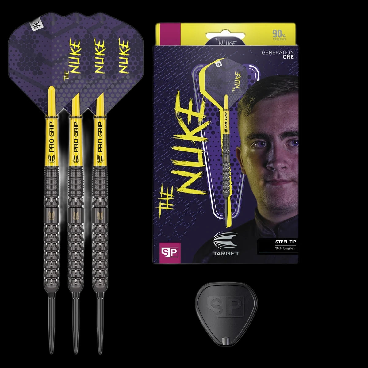 Taget Luke Littler 90% Tungsten Swiss Ponts – JLO Darts