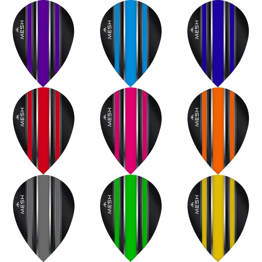 Mission Mesh Dart Flights - 100 Micron - Pear